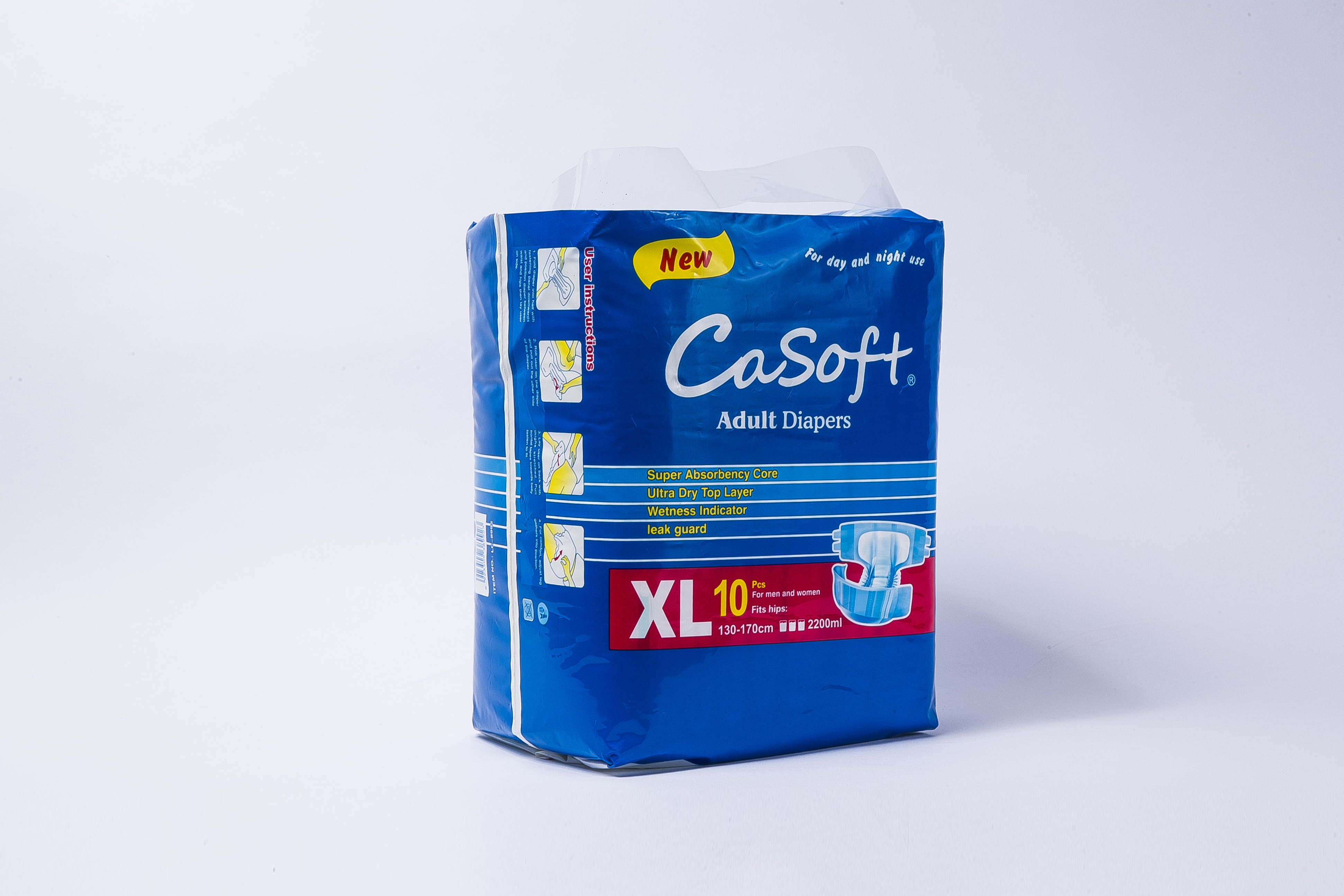 حفاضات للكبار SAP ذات وزن جرامي عالي لكبار السن